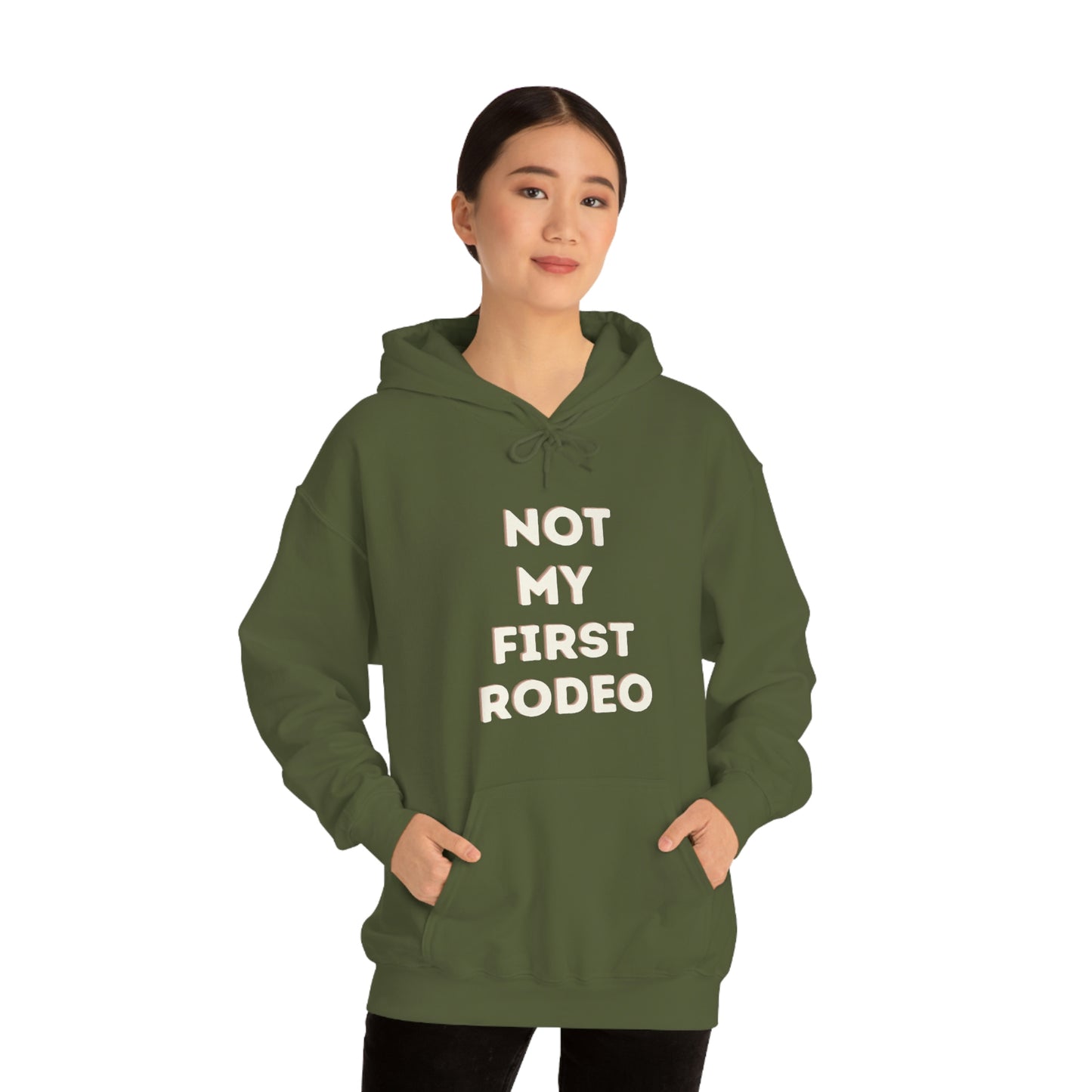 "Not My First Rodeo" Funny, Sysadmin, Geek, Gamer, Developer, Gift Hooded Sweatshirt