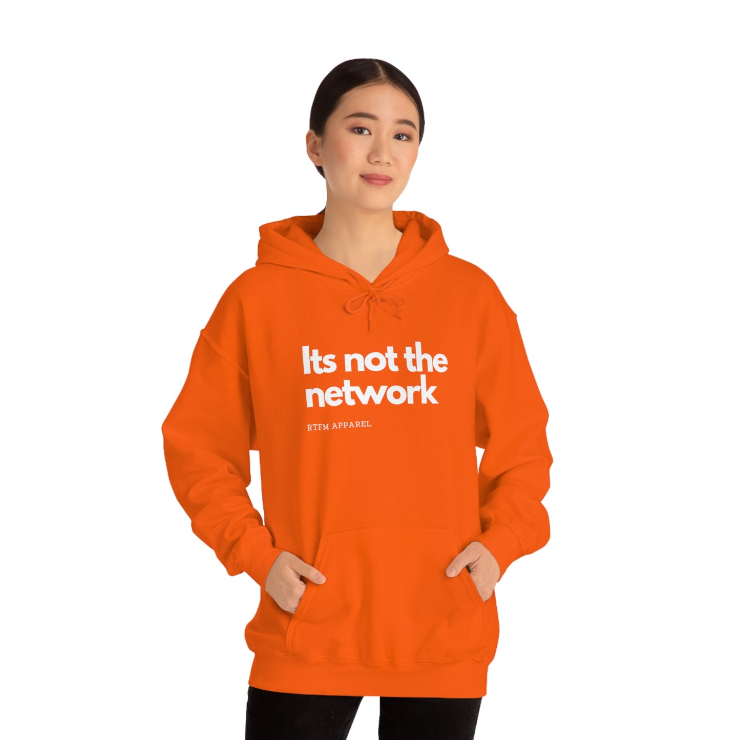 It's not the network - Network Engineer, Cisco, Network, Wifi, Sysadmin, IT Support Hoodie