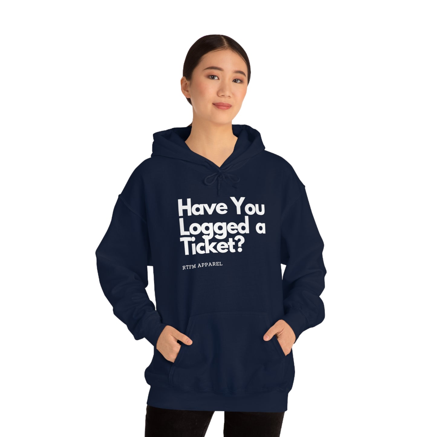Have you logged a ticket? - Helpdesk, Sysadmin, Cloud Engineer, Architect, Azure, AWS, Network admin, Server Admin Hoodie