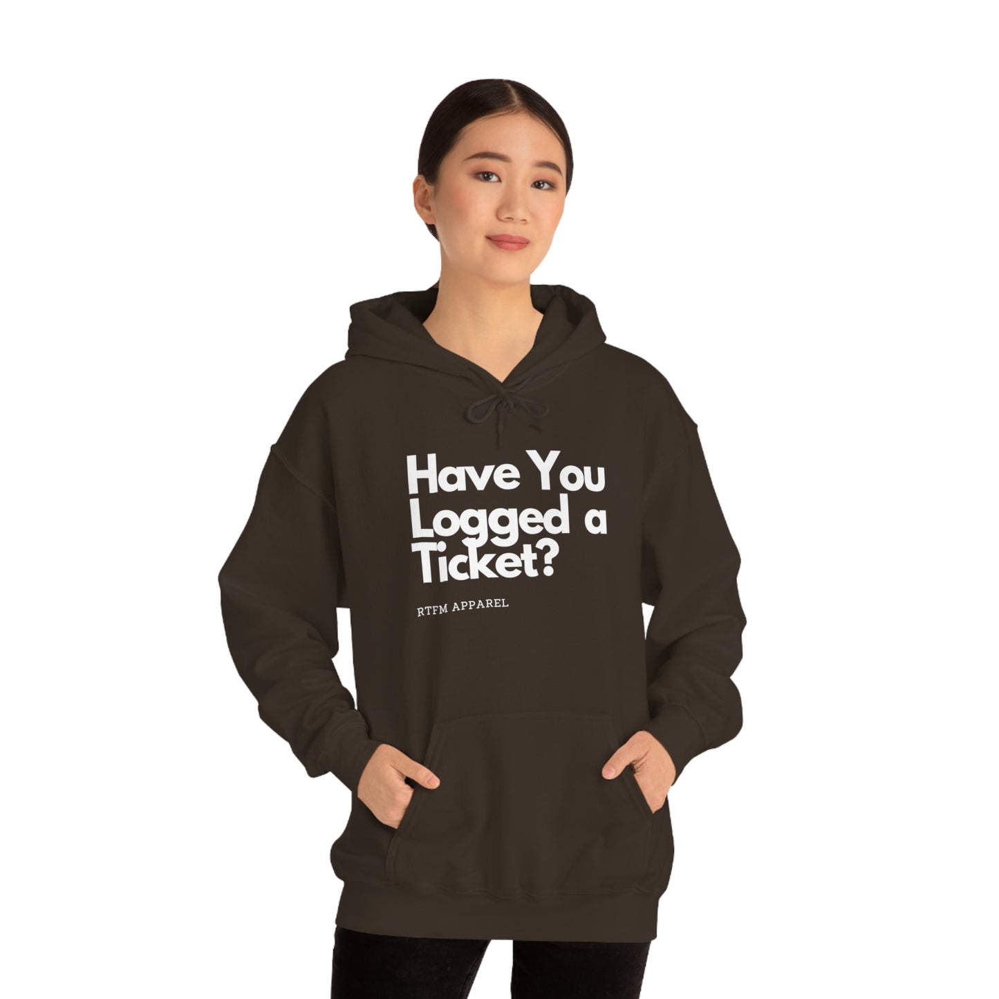Have you logged a ticket? - Helpdesk, Sysadmin, Cloud Engineer, Architect, Azure, AWS, Network admin, Server Admin Hoodie