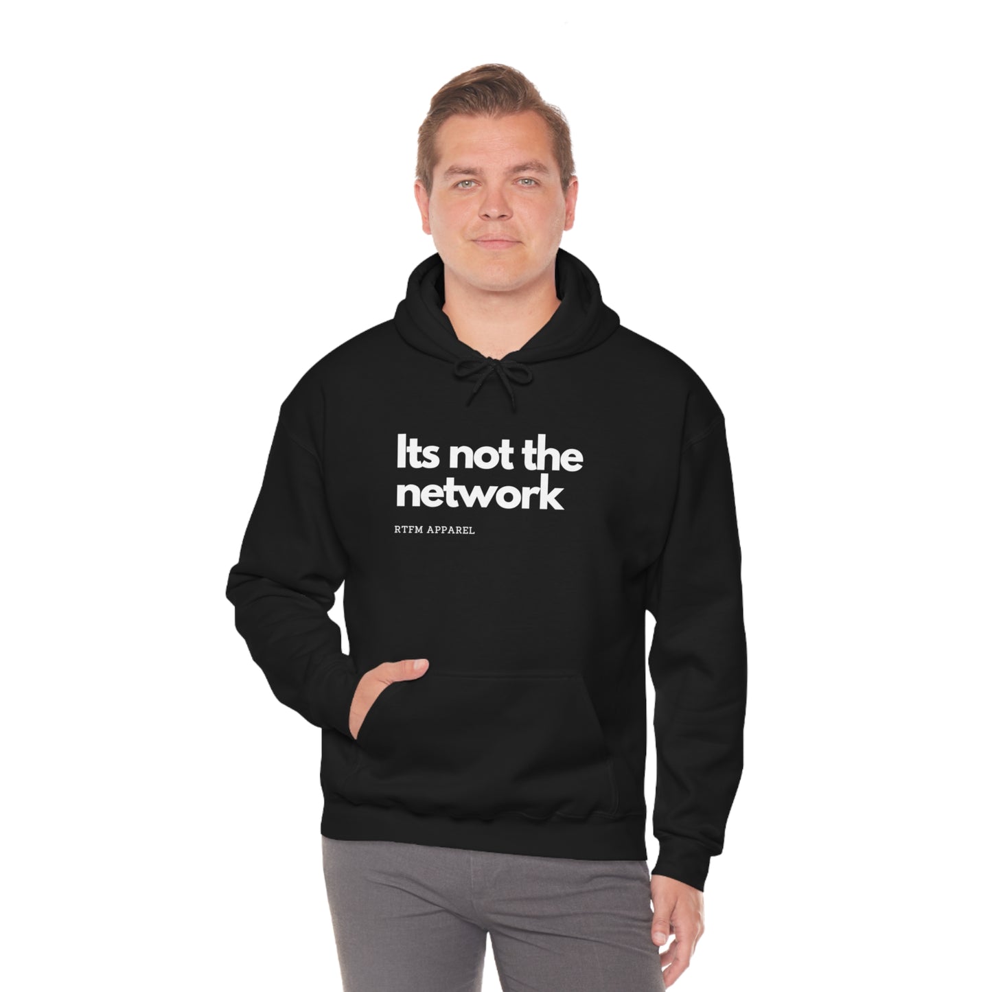 It's not the network - Network Engineer, Cisco, Network, Wifi, Sysadmin, IT Support Hoodie