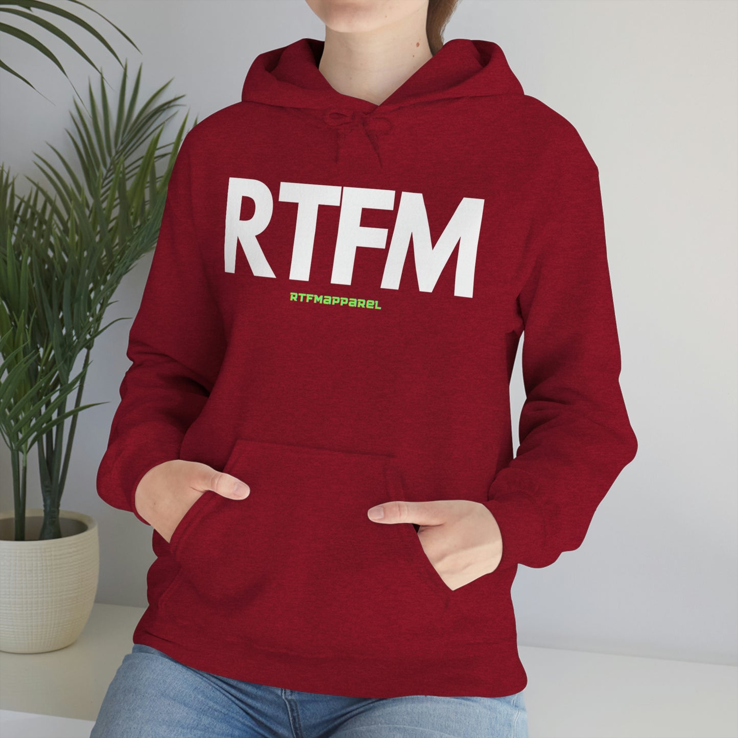 RTFM, Read the Manual, unny, Sysadmin, Geek, Project Manager, Developer, Gift, Unisex Hooded Sweatshirt