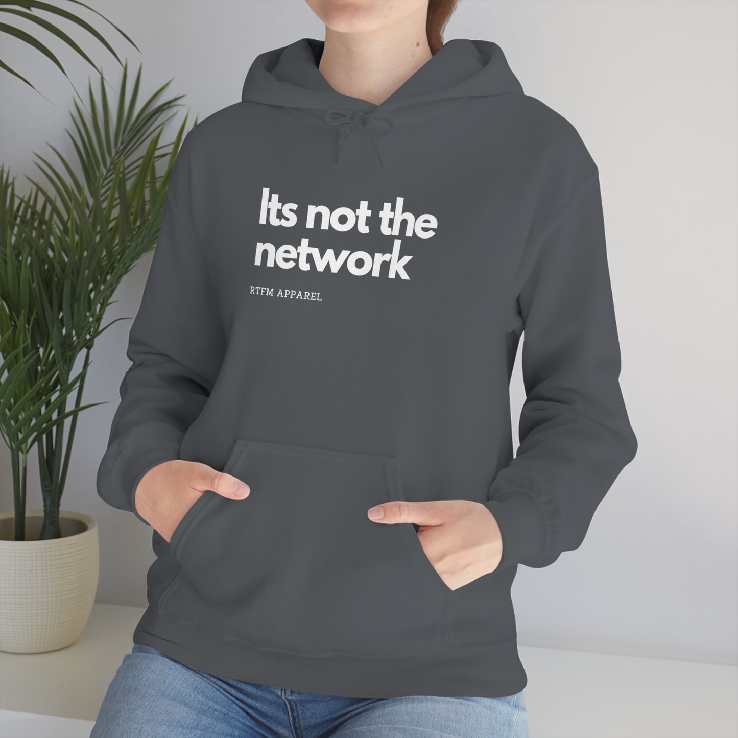 It's not the network - Network Engineer, Cisco, Network, Wifi, Sysadmin, IT Support Hoodie