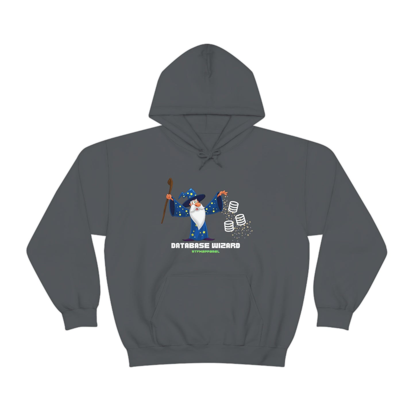 Database Wizard - SQL DBA Sysadmin Data Science Hooded Sweatshirt