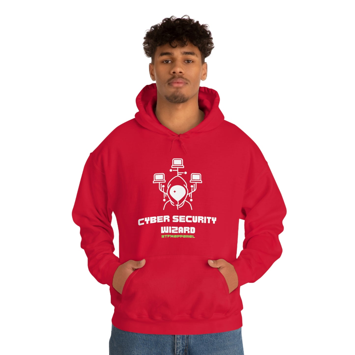 Cyber Security Wizard, Hacking, HackerSysadmin, RTFM Hoodie