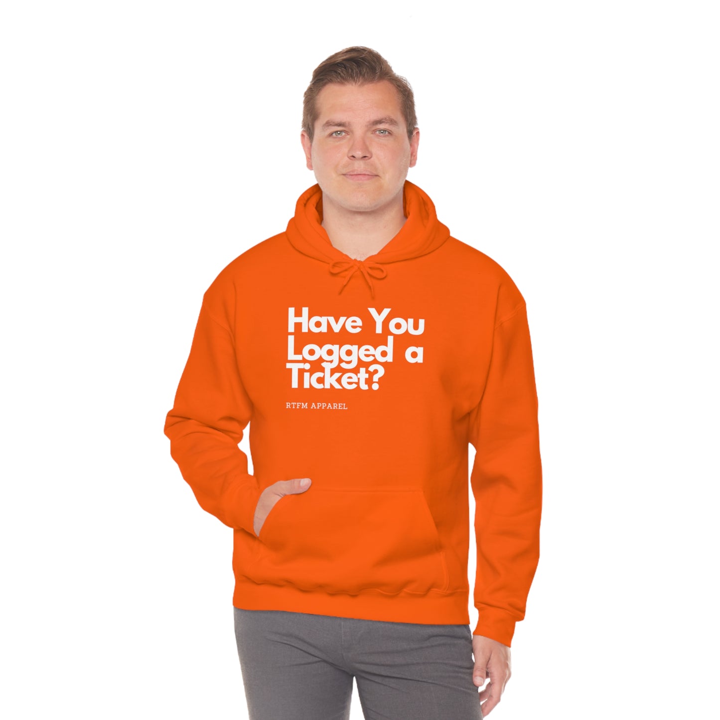 Have you logged a ticket? - Helpdesk, Sysadmin, Cloud Engineer, Architect, Azure, AWS, Network admin, Server Admin Hoodie