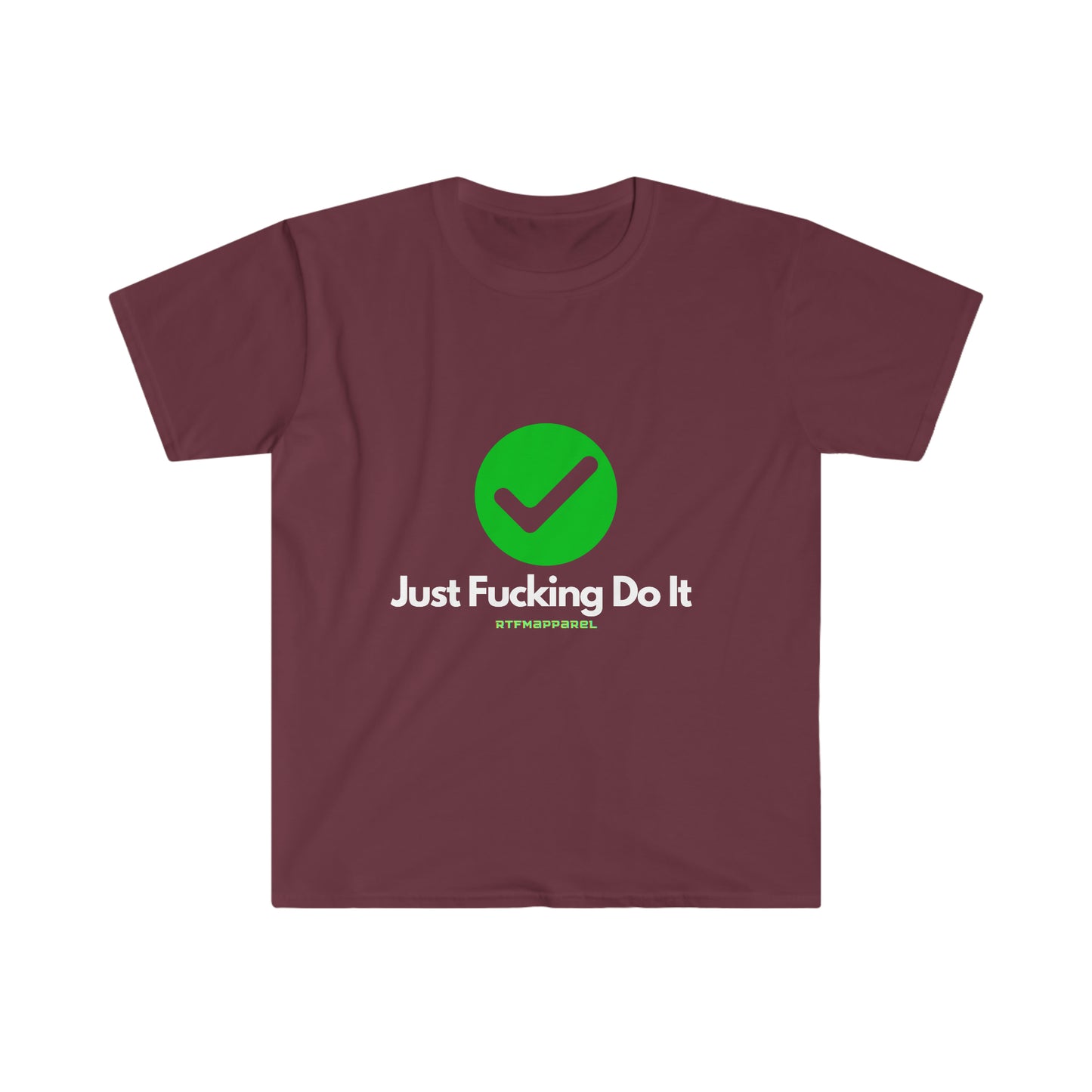 JFDI, Just do it, Funny, Sysadmin, Geek, Project Manager, Explicit, Developer, Gift Unisex Softstyle T-Shirt