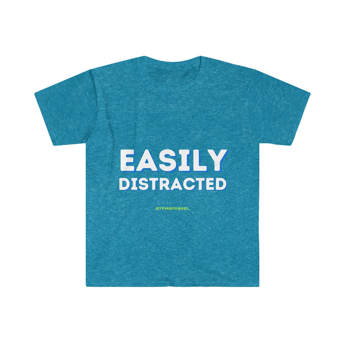 Easily Distracted - Funny, Sysadmin, Geek, Gamer, Developer, Gift T-Shirt