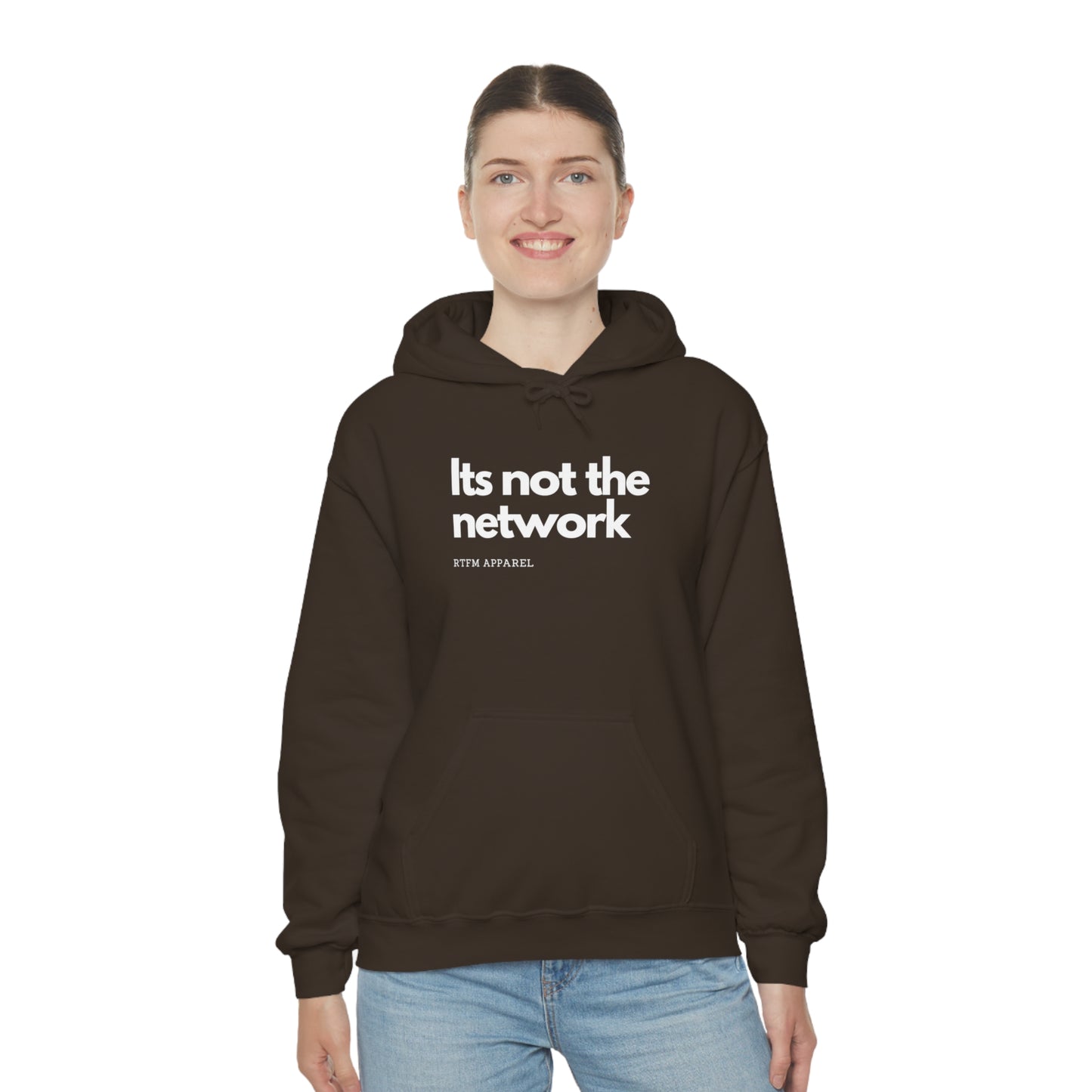 It's not the network - Network Engineer, Cisco, Network, Wifi, Sysadmin, IT Support Hoodie