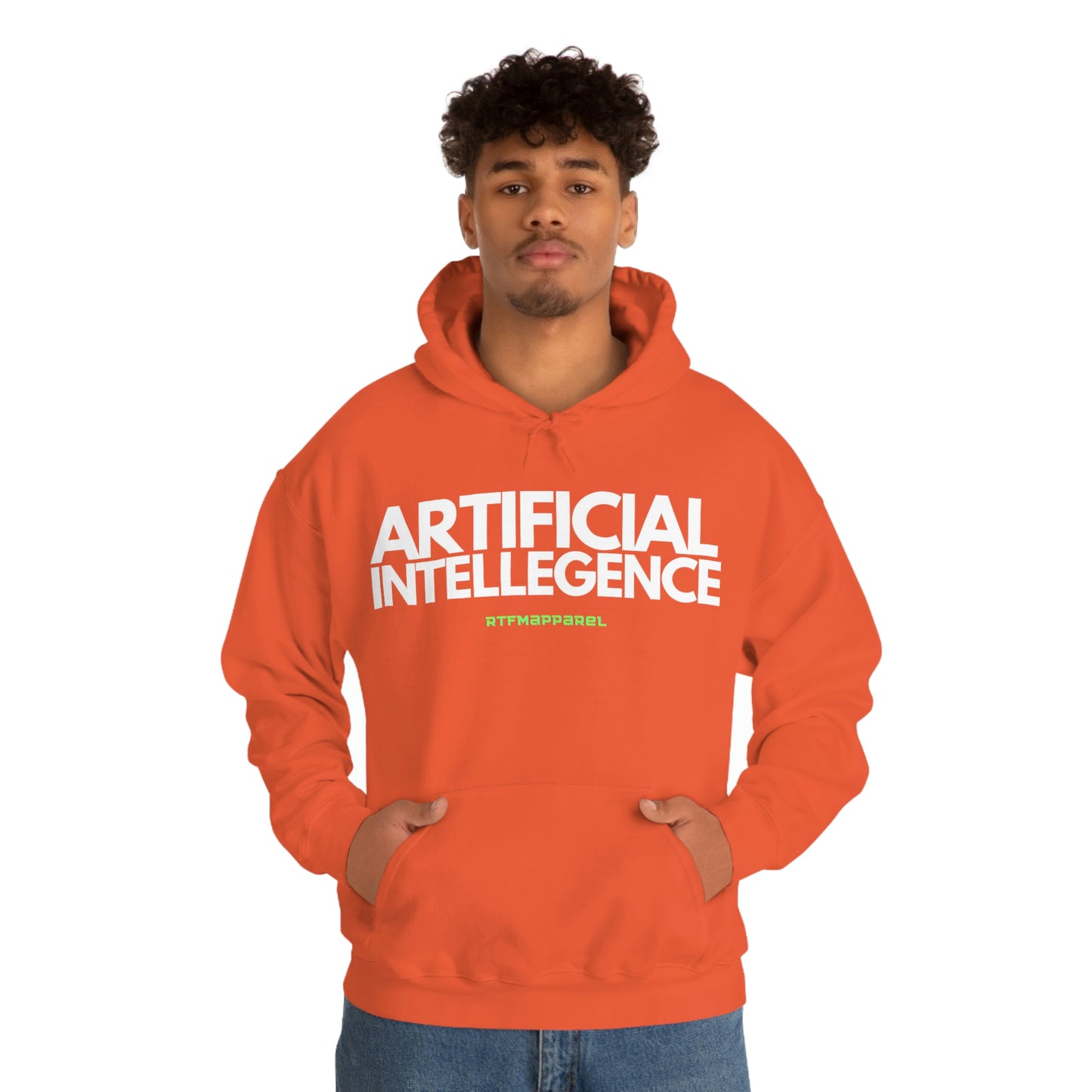 Artificial Intellegence, AI, Funny , Sysadmin, Geek, Project Manager, Developer, Gift, Unisex Hooded Sweatshirt
