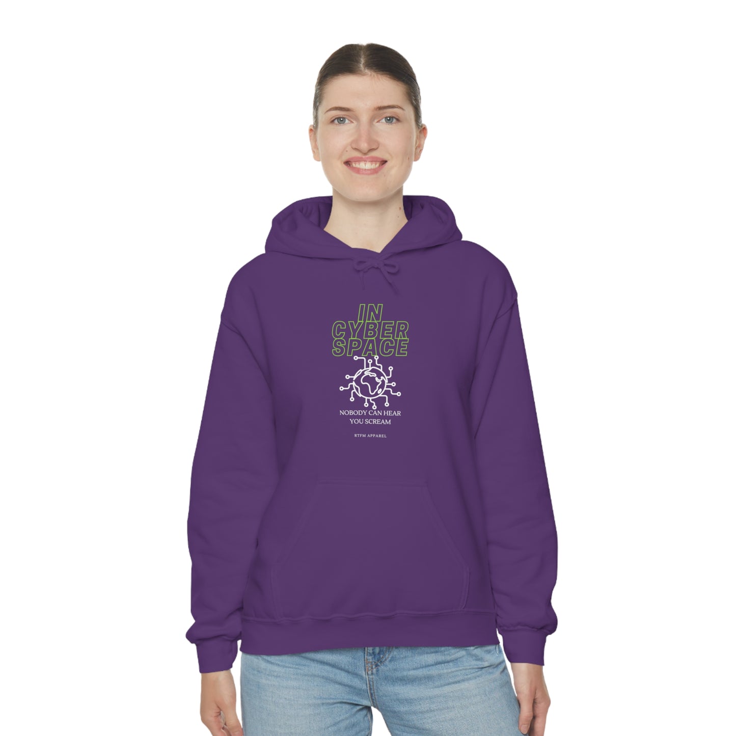 Cyberspace - Helpdesk, Sysadmin, Cloud Engineer, Architect, Azure, AWS, Network admin, Server Admin Hoodie