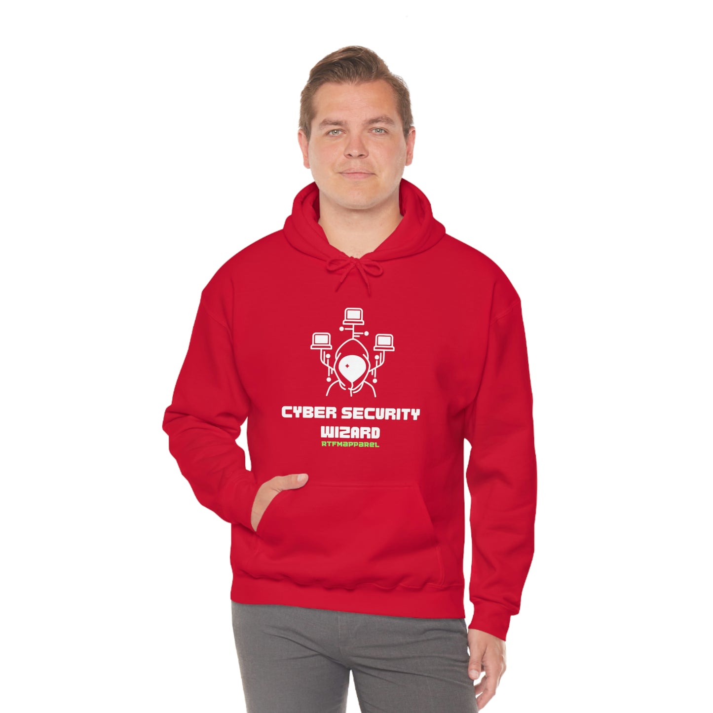 Cyber Security Wizard, Hacking, HackerSysadmin, RTFM Hoodie