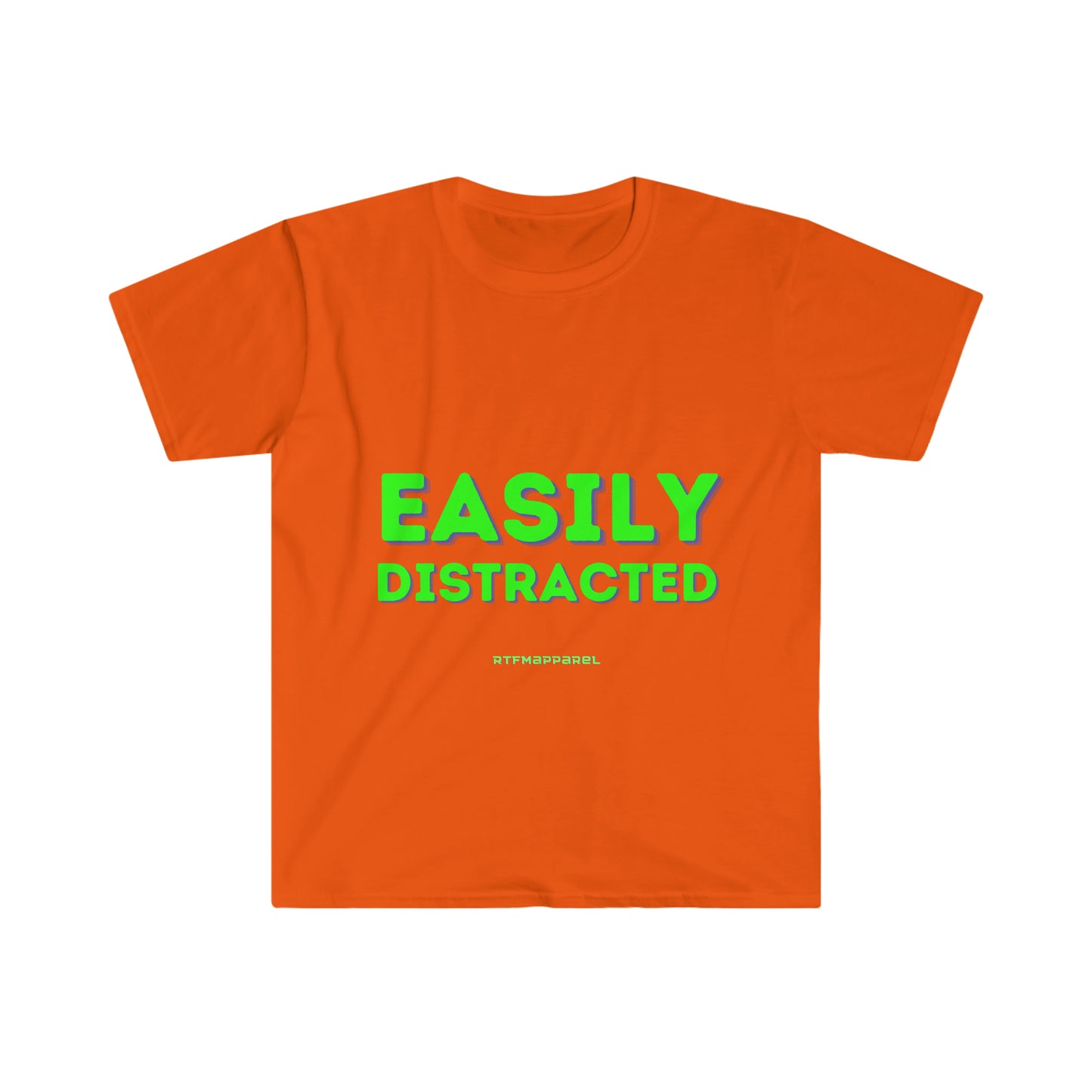 Easily Distracted - Funny, Sysadmin, Geek, Gamer, Developer, Gift T-Shirt