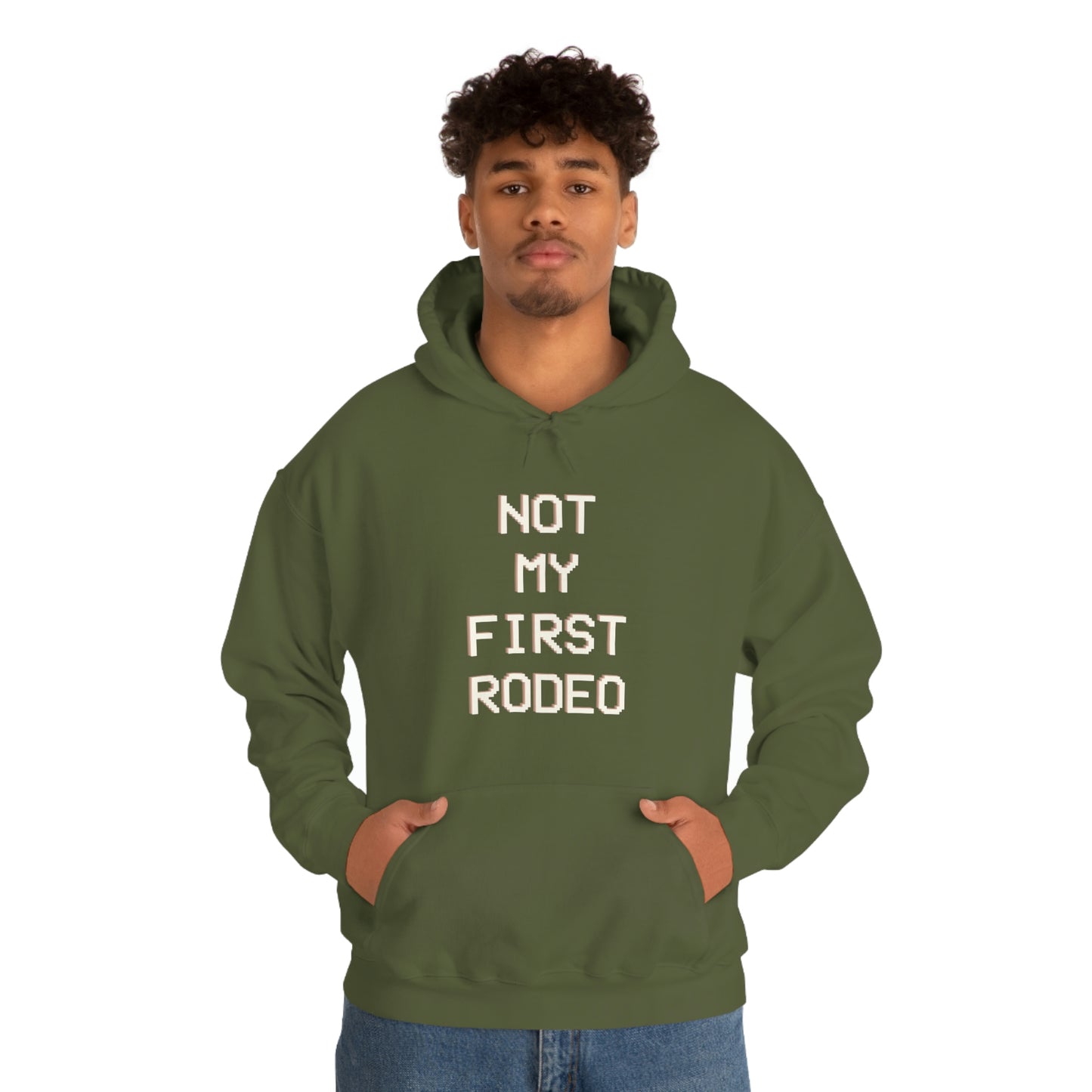 "Not My First Rodeo" Funny, Sysadmin, Geek, Gamer, Developer, Gift Hooded Sweatshirt