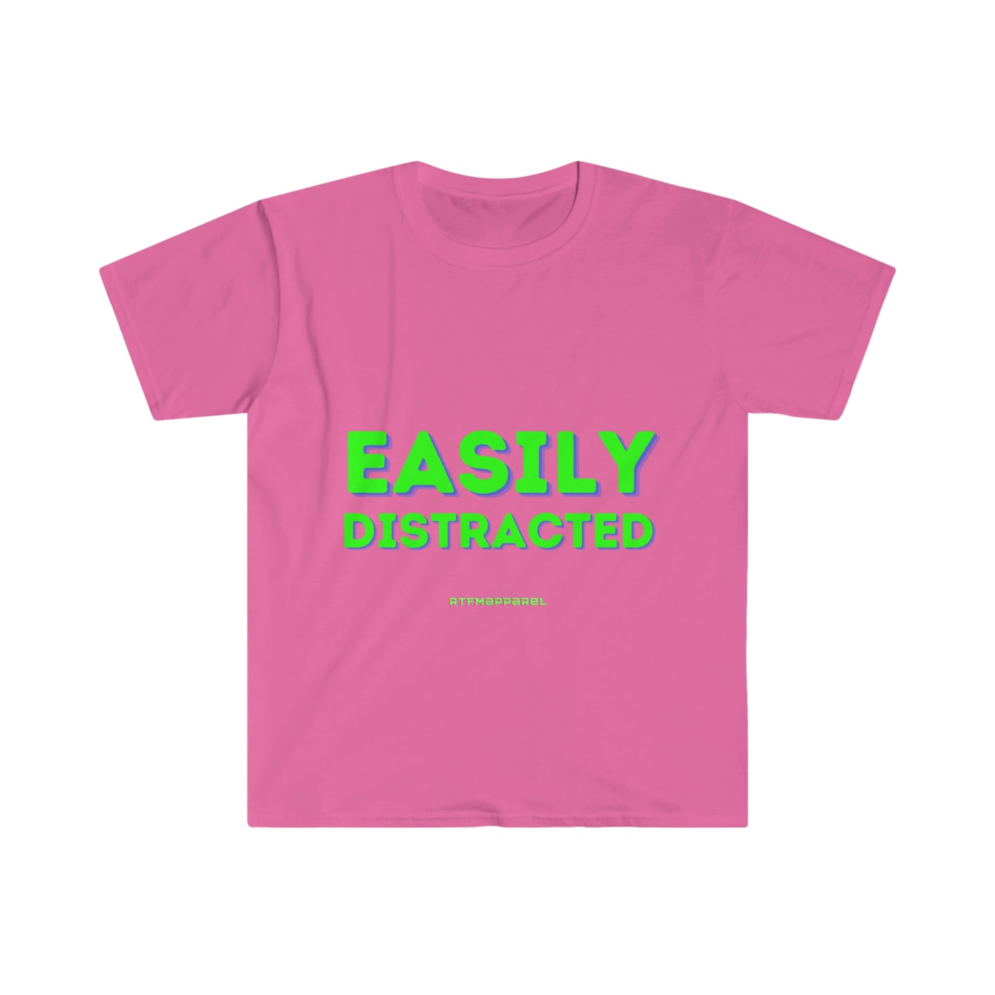 Easily Distracted - Funny, Sysadmin, Geek, Gamer, Developer, Gift T-Shirt