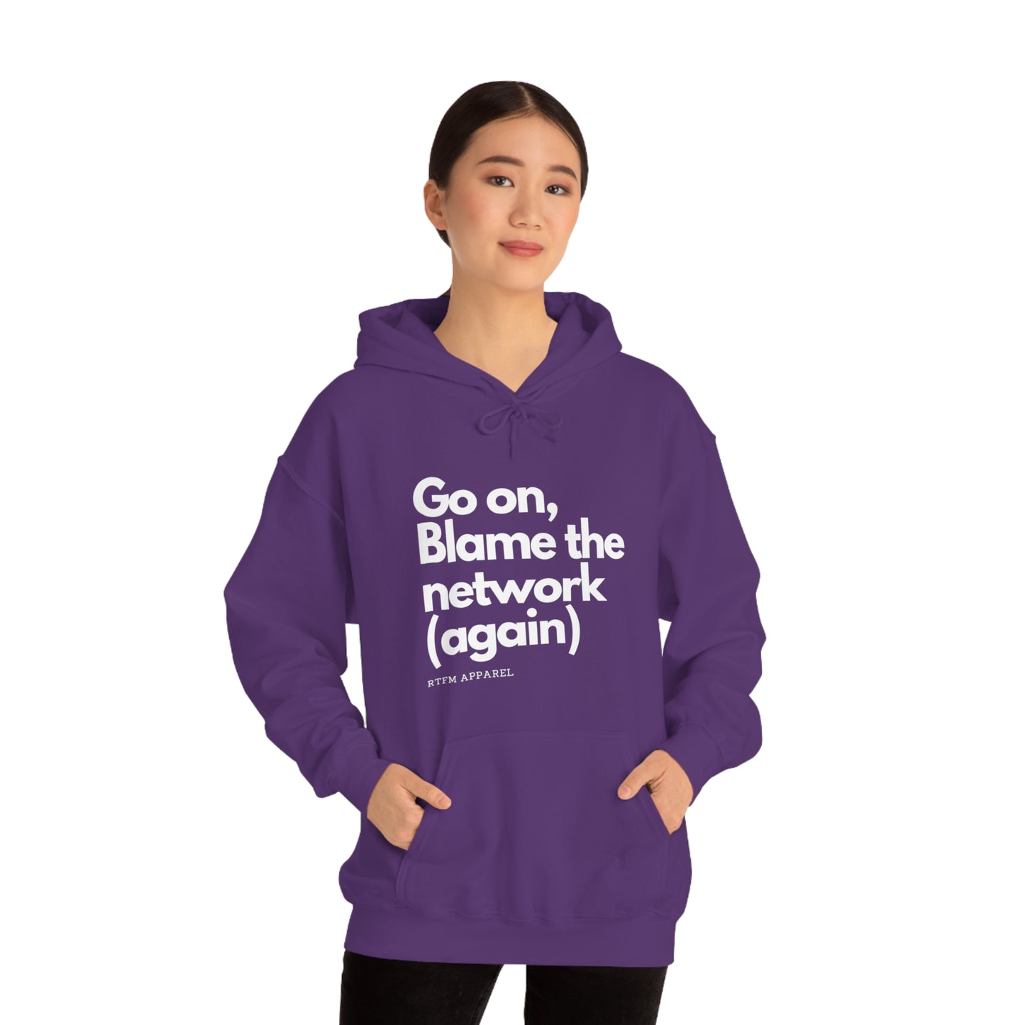 Go on, blame the network - Network Engineer, Cisco, Network, Wifi, Sysadmin, IT Support Hoodie