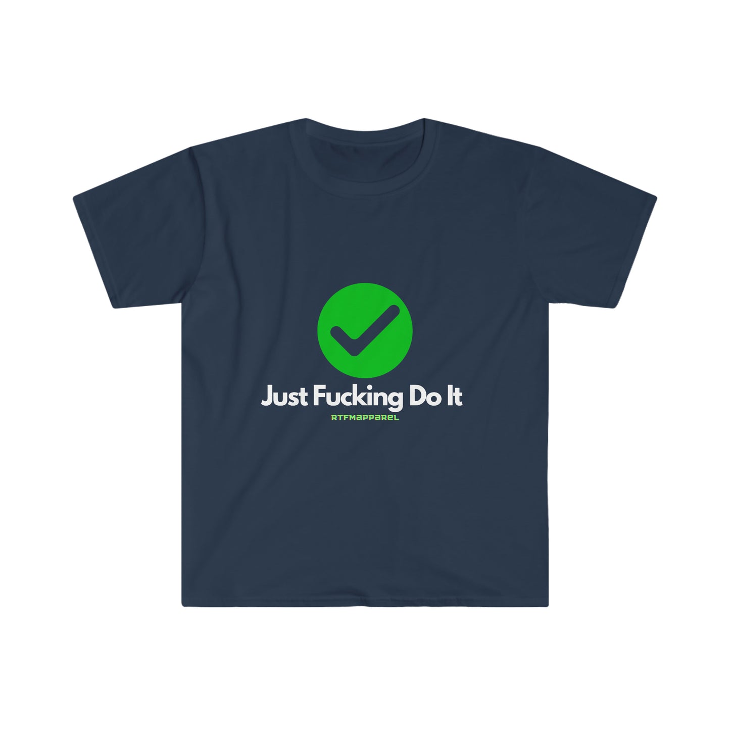JFDI, Just do it, Funny, Sysadmin, Geek, Project Manager, Explicit, Developer, Gift Unisex Softstyle T-Shirt