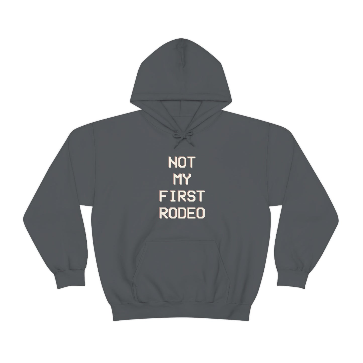 "Not My First Rodeo" Funny, Sysadmin, Geek, Gamer, Developer, Gift Hooded Sweatshirt