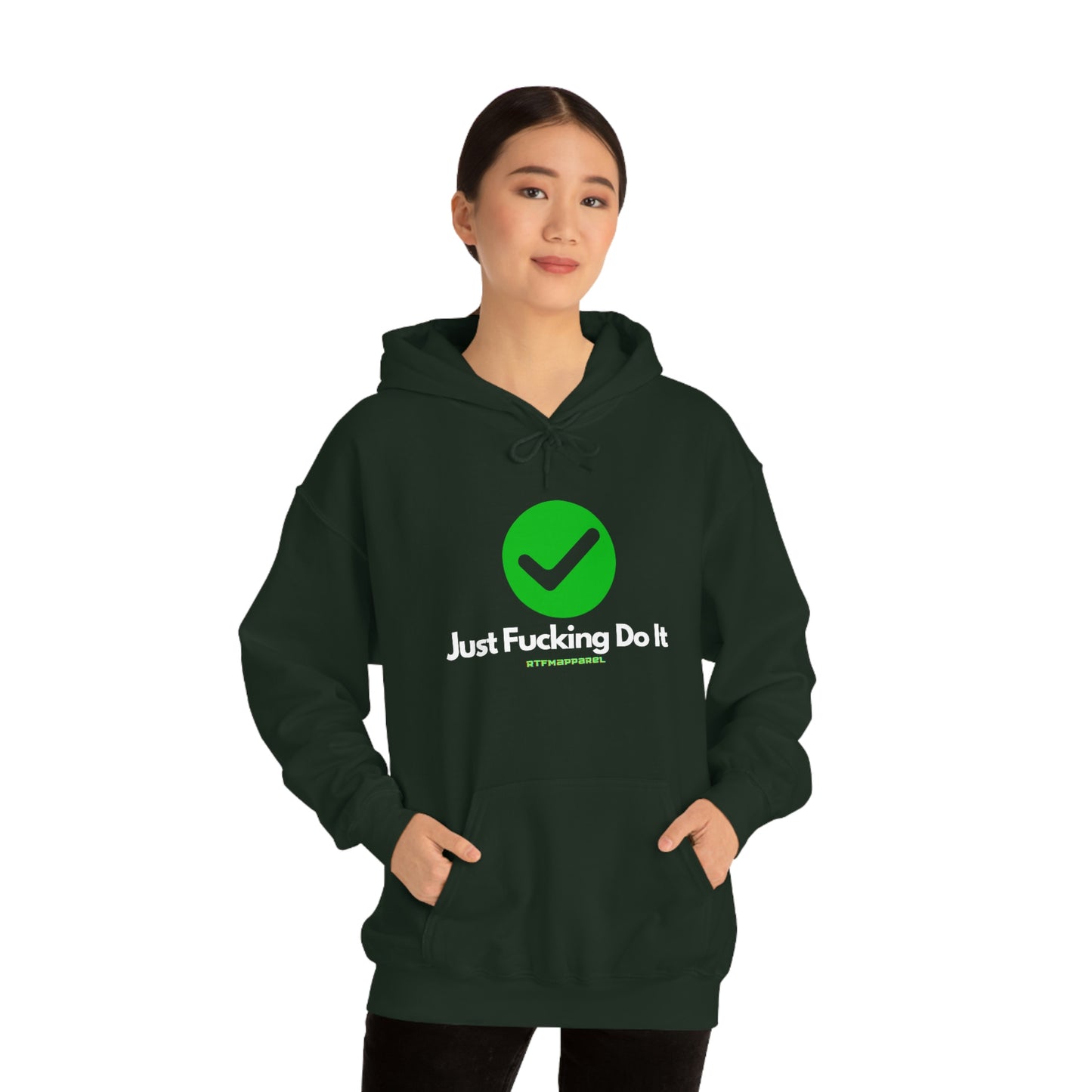JFDI, Just do it, Funny, Sysadmin, Geek, Project Manager, Explicit, Developer, Gift, Unisex Hooded Sweatshirt