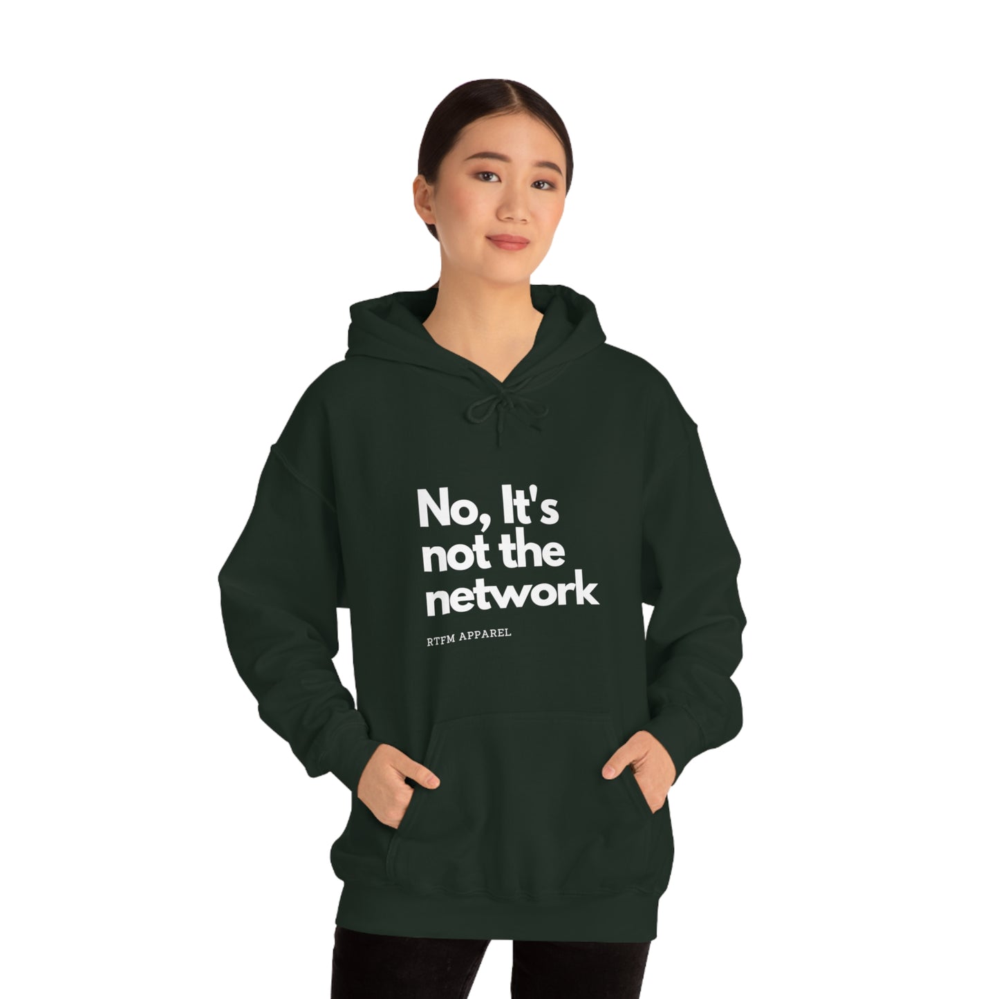 NO, It's not the network - Network Engineer, Cisco, Network, Wifi, Sysadmin, IT Support Hoodie