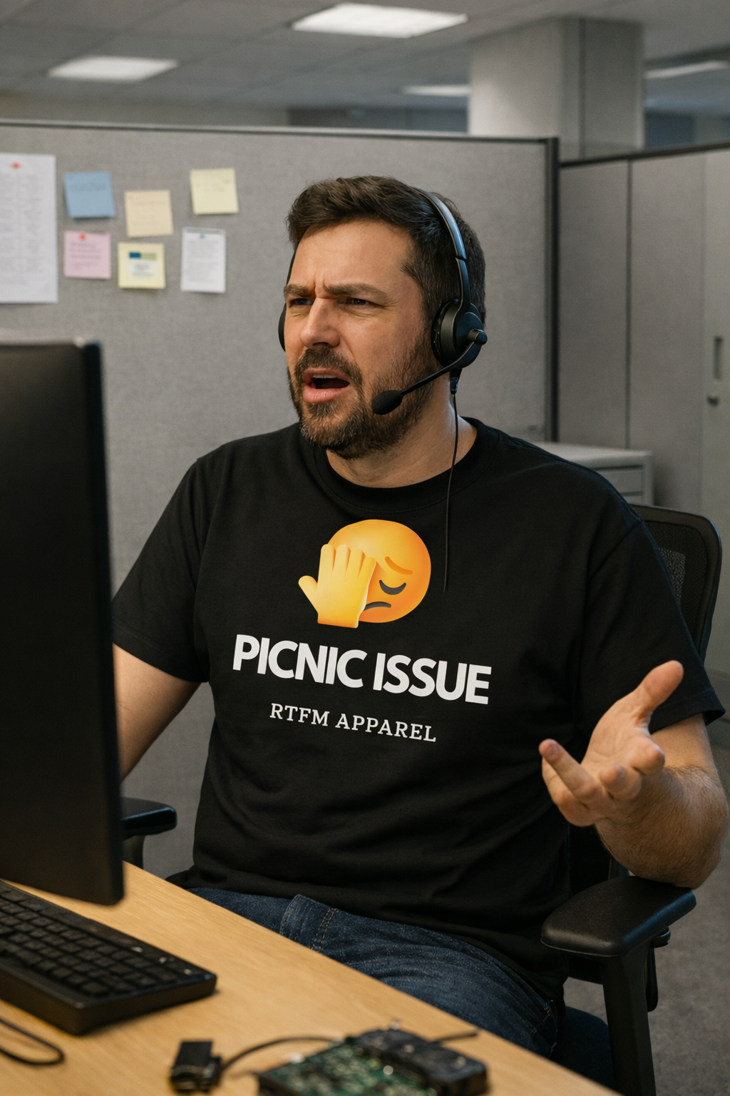 RTFM Apparel - helpdesk support
