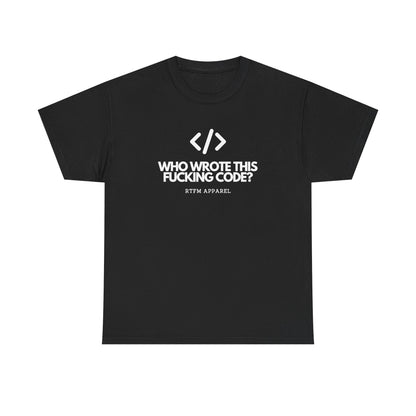 Who Wrote This Code? — Developer Tee