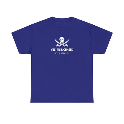 Yes, It's Licensed - RTFM Apparel Skull Humor Tech Geek