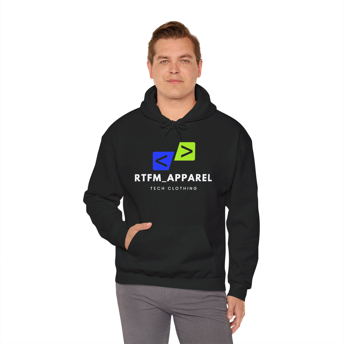 RTFM Brand — Tech Hoodie