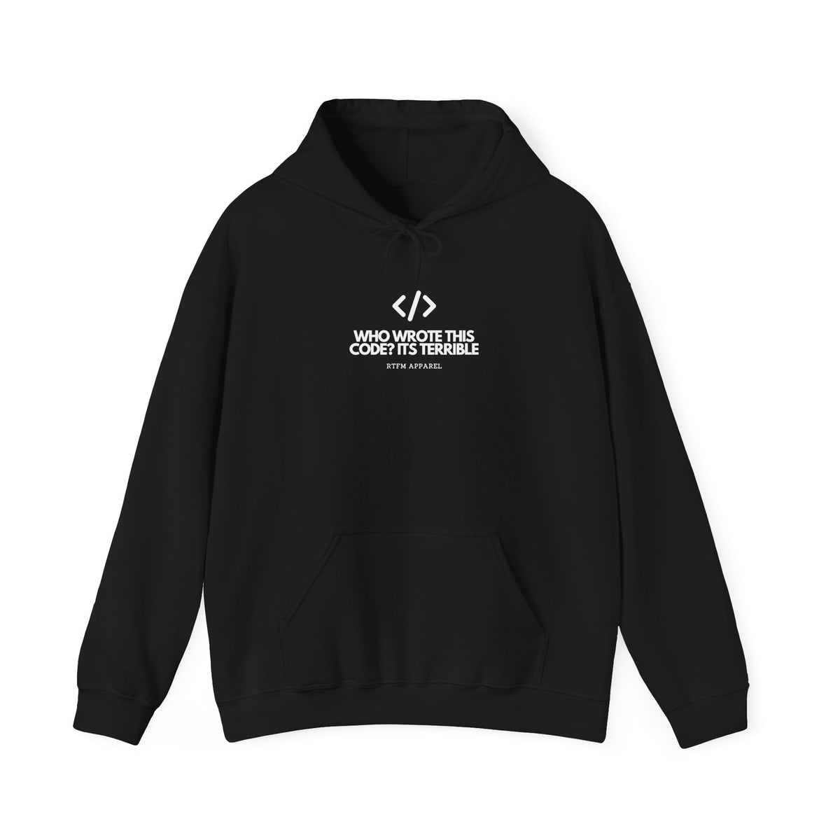 Who Wrote This Code? — Developer Hoodie