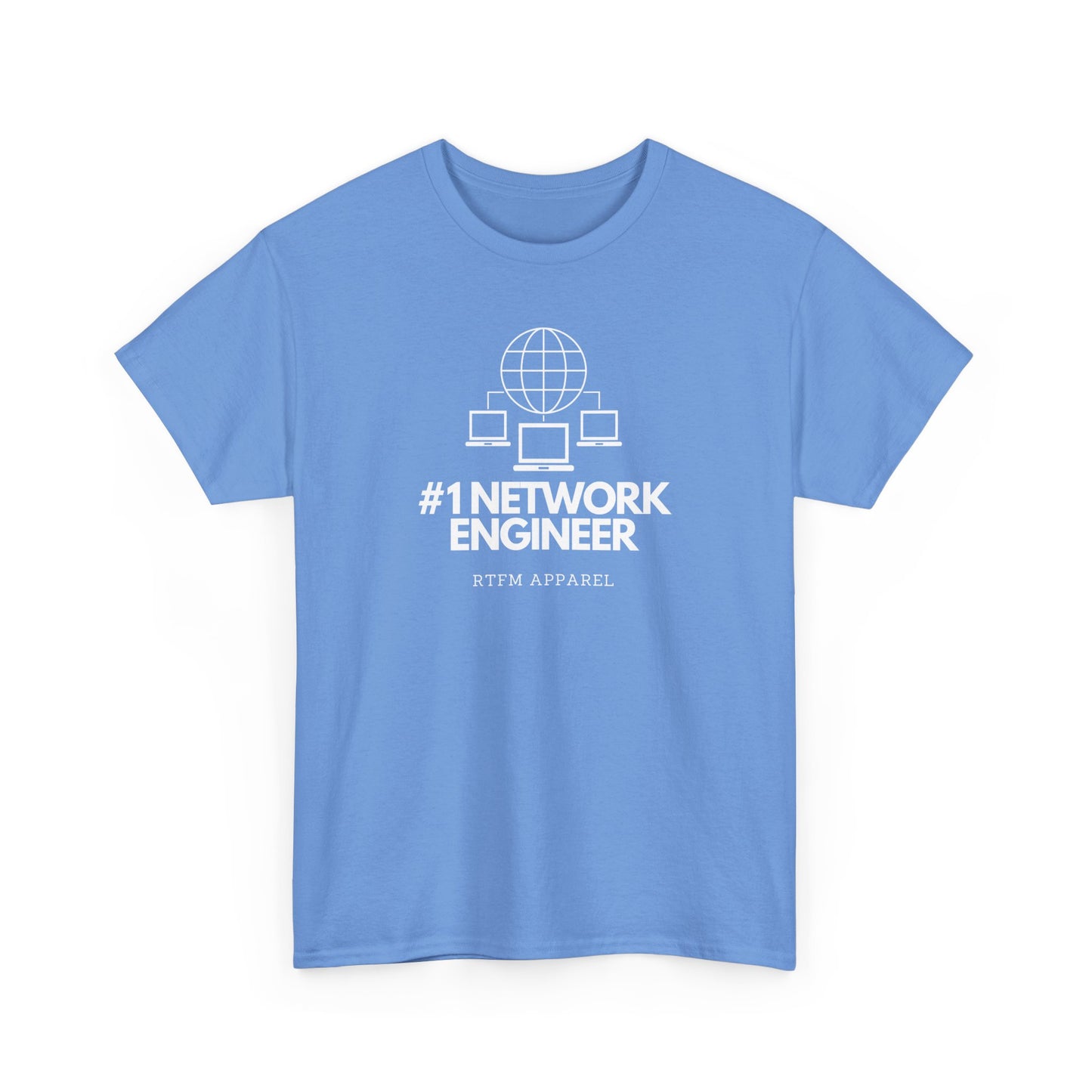 #1 Network Engineer RTFM Apparel - Funny Sysadmin, IT Pro, Network Shirt