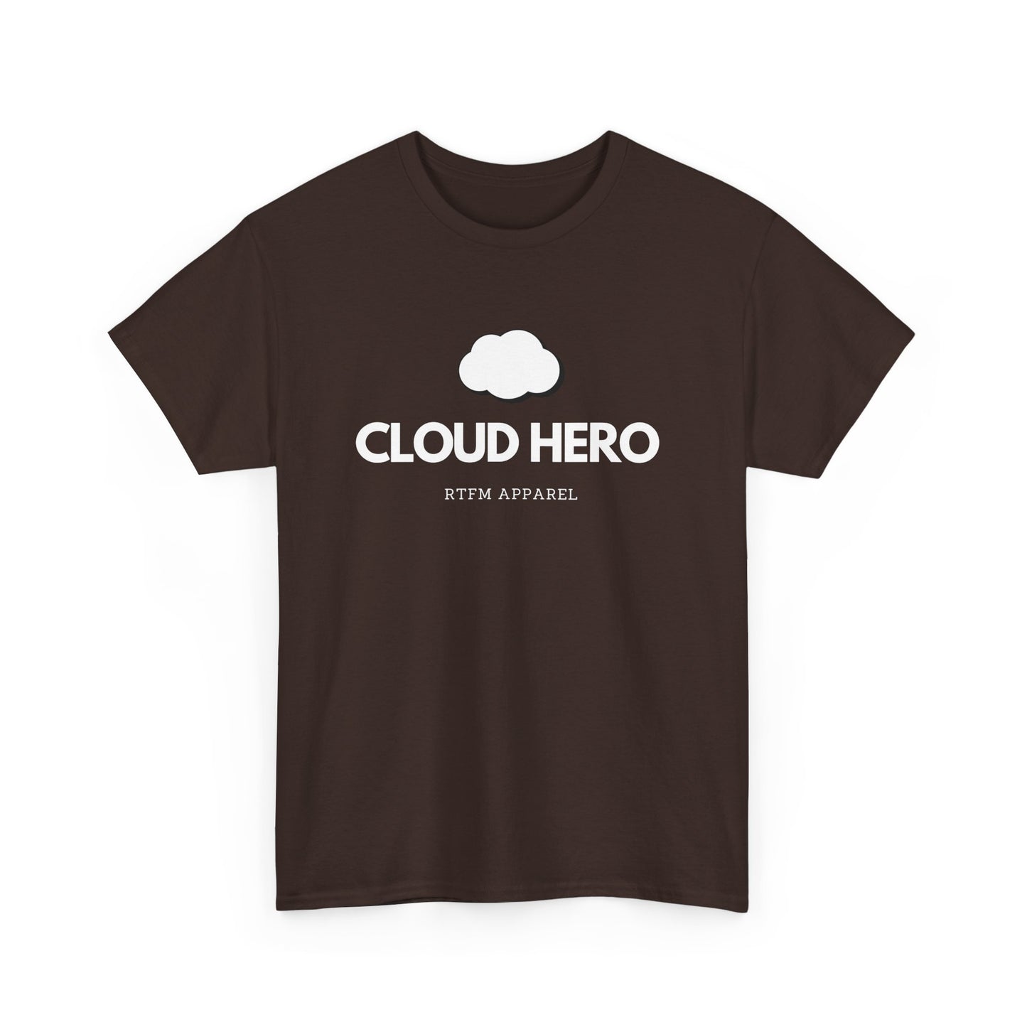 Cloud Hero RTFM Apparel - Funny Sysadmin, Cloud Engineer Humor Gift T-Shirt 2025