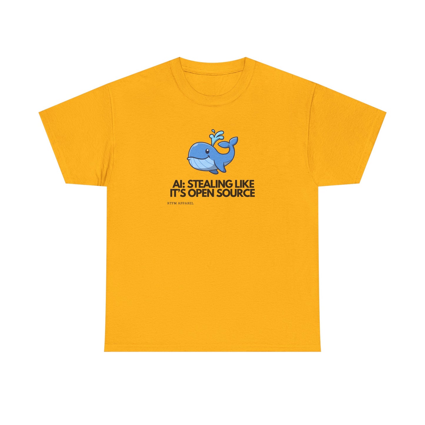 Docker Whale Design — DevOps Tee