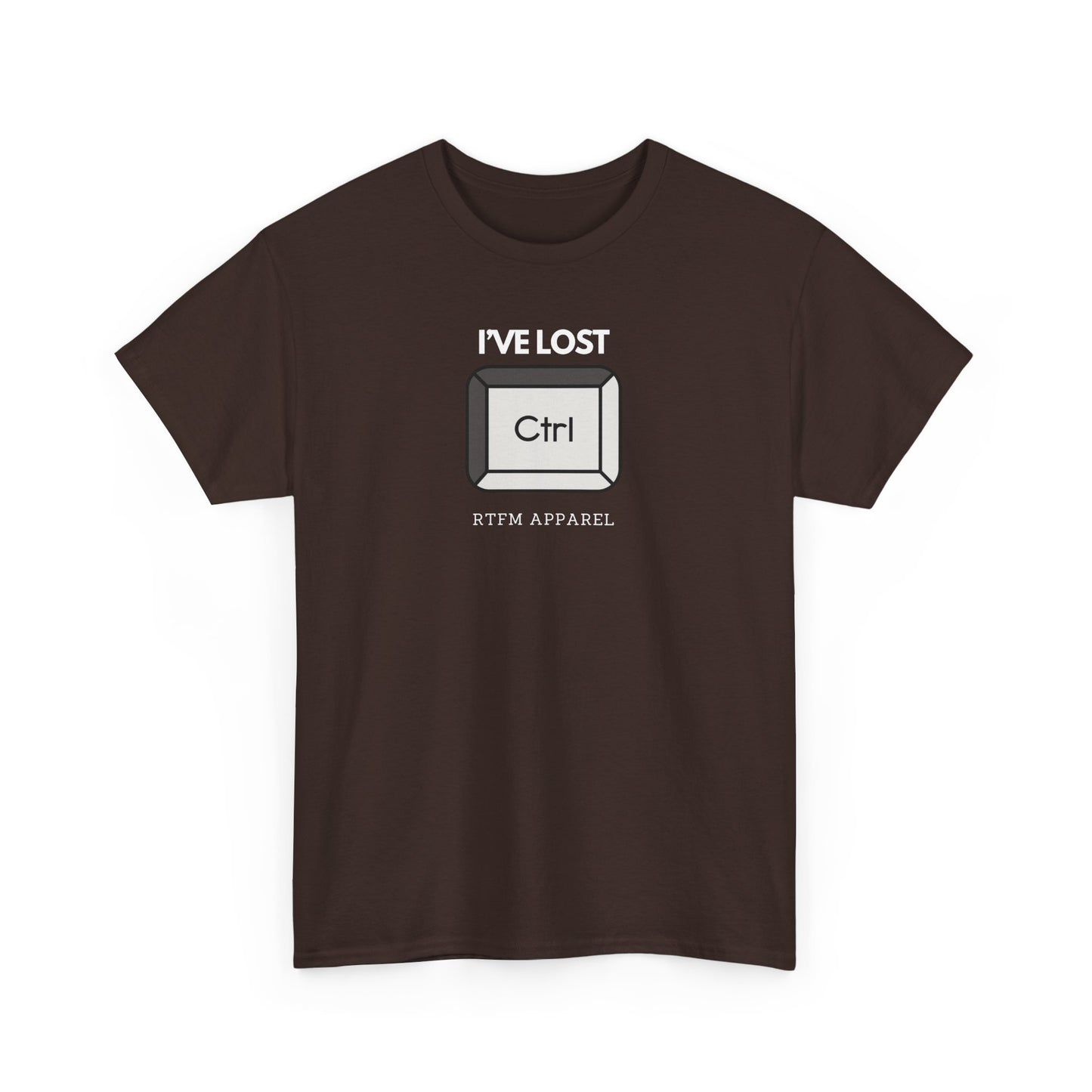 I've Lost Ctrl T-Shirt - Funny Tech, IT, Sysadmin, Geek Humor 2025