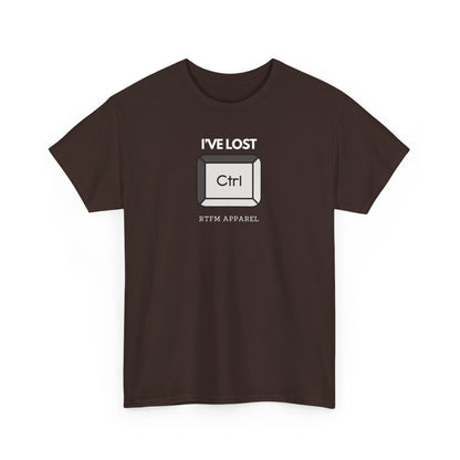 I've Lost Ctrl T-Shirt - Funny Tech, IT, Sysadmin, Geek Humor 2025