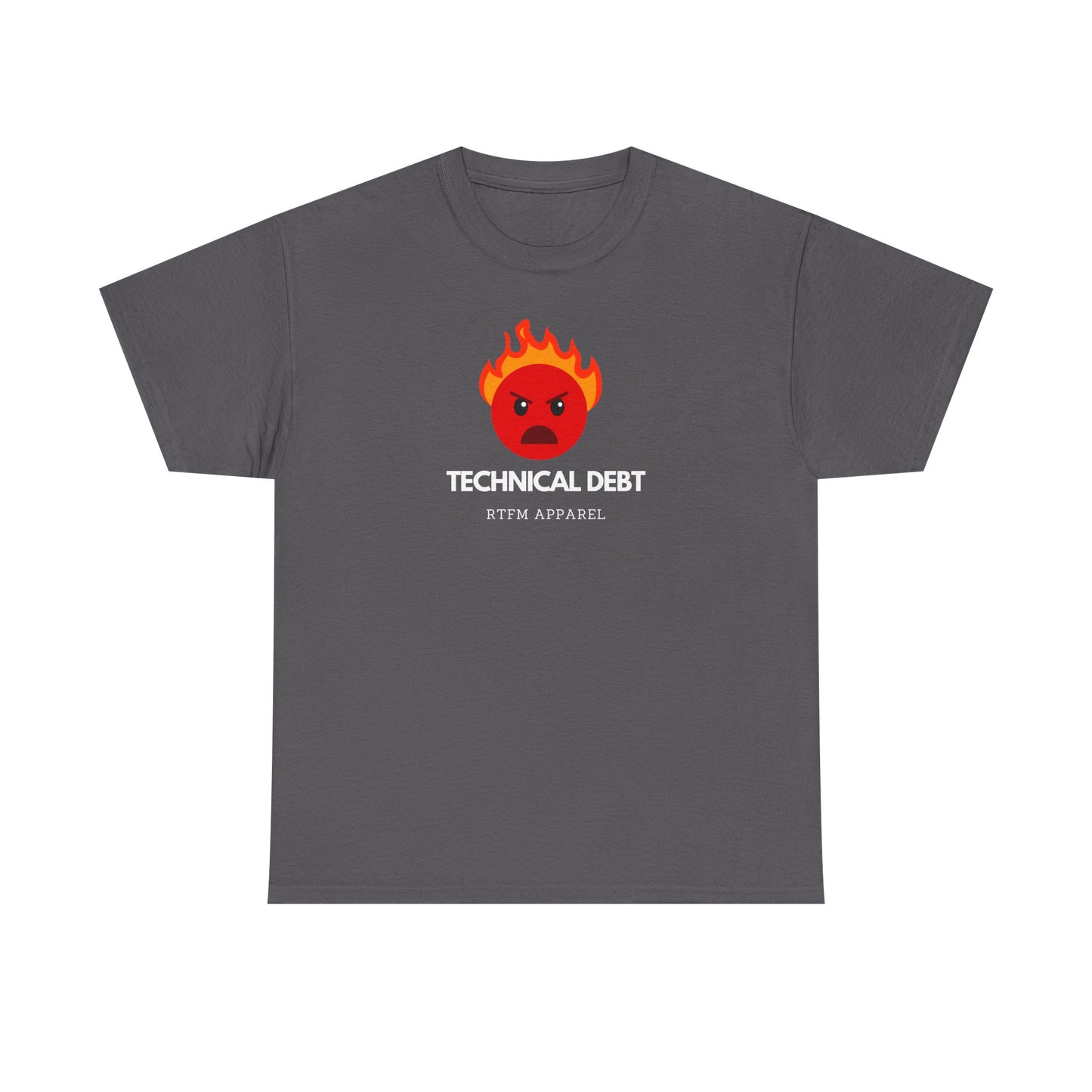 Technical Debt RTFM Apparel Funny Sysadmin Developer IT T-Shirt