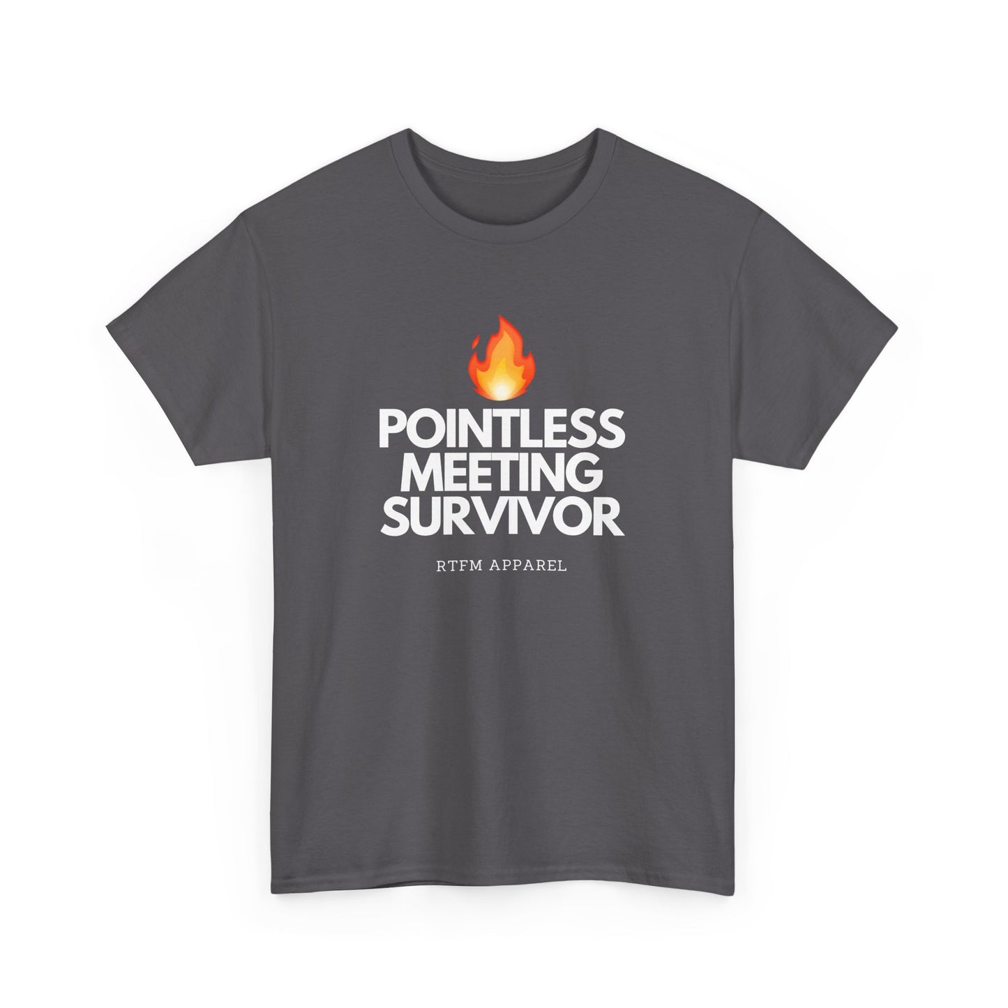 Pointless Meeting Survivor - RTFM, Sysadmin, IT Professional, Tech Humor, Funny Gift