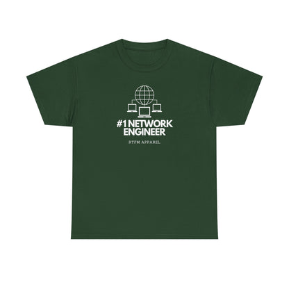 #1 Network Engineer RTFM Apparel - Funny Sysadmin, IT Pro, Network Shirt