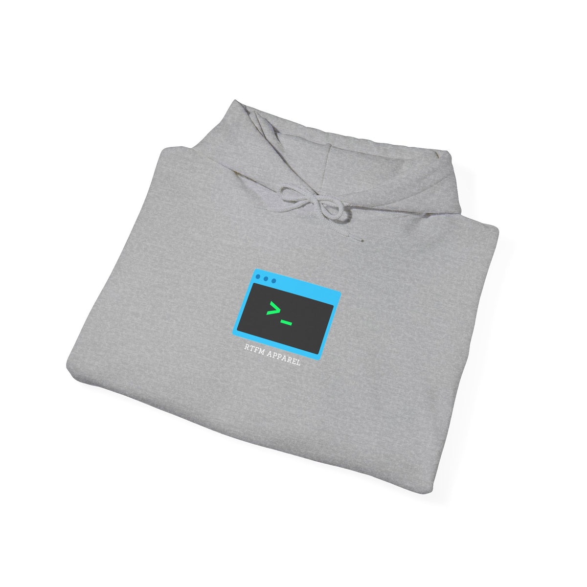 Cozy RTFM Terminal Command — Tech Hoodie