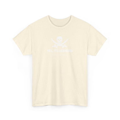 Yes, It's Licensed - RTFM Apparel Skull Humor Tech Geek