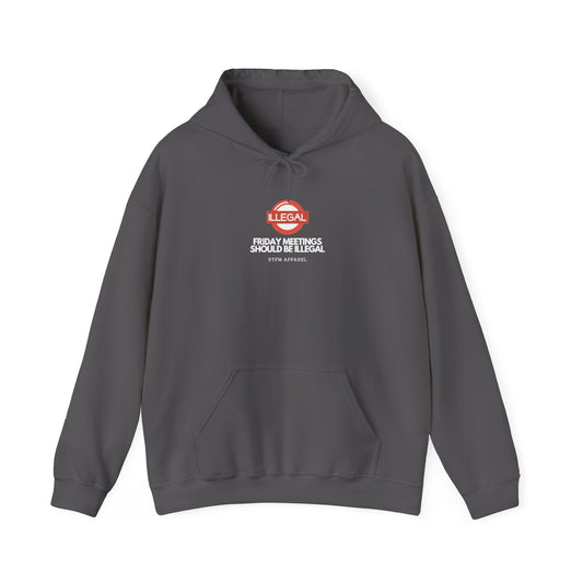 Funny Friday Meetings Should Be Illegal Hoodie for IT — Hoodie