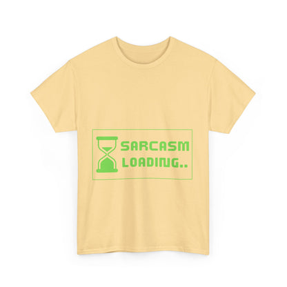 Sarcasm Loading - Tech Humor, IT Joke, Sysadmin, Developer, Funny Geek Tee