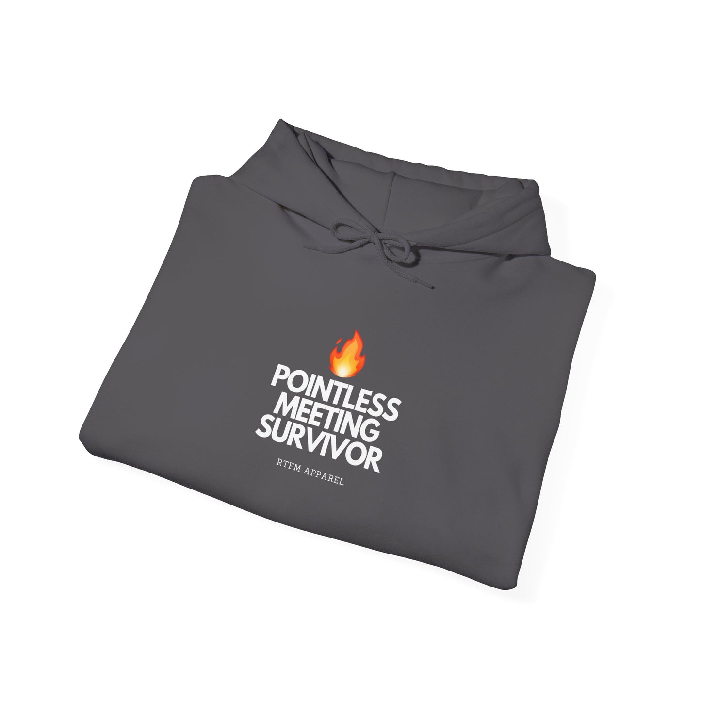 Pointless Meeting Survivor Hoodie - IT Humor, Tech Wear, Sysadmin, Developer Gift 2025