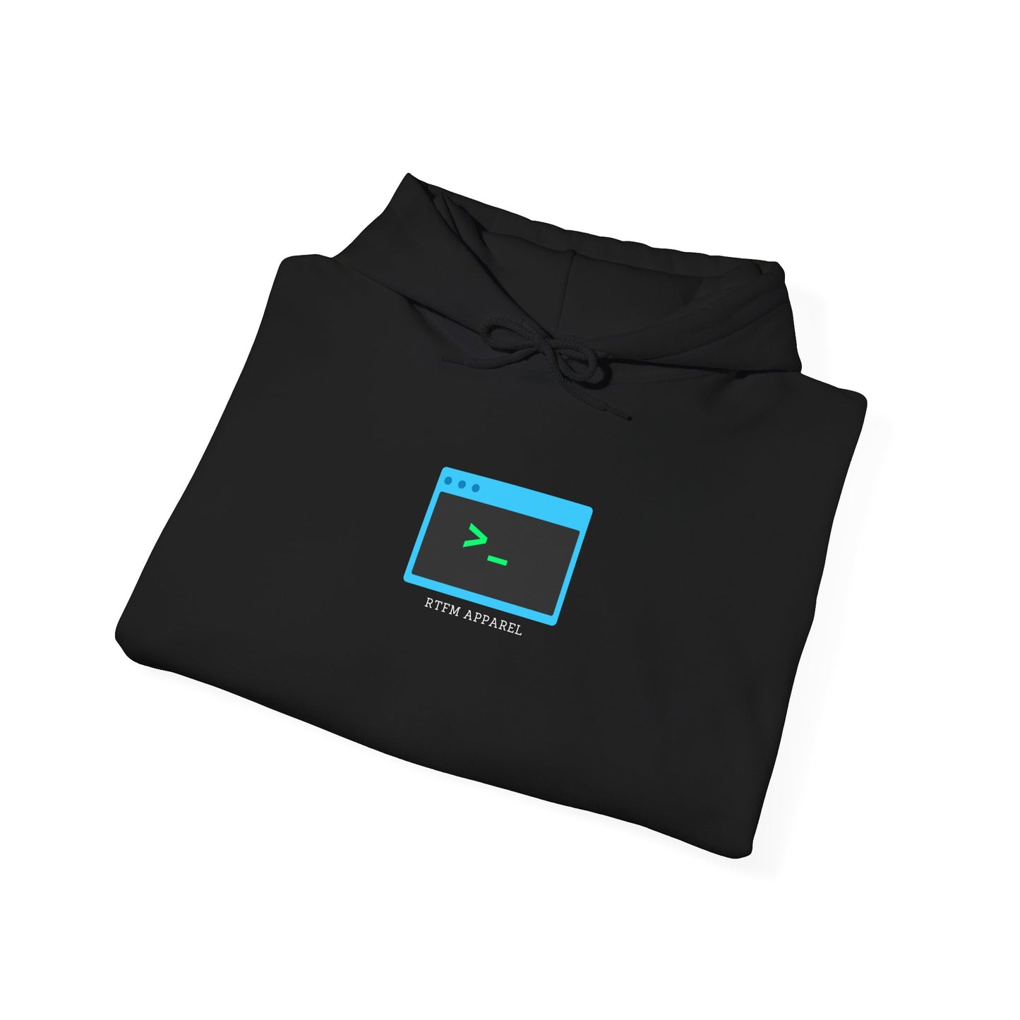 Cozy RTFM Terminal Command Hoodie - IT Pros, Network Admins, Programmer Gear, Developer Warmth, Fun Design