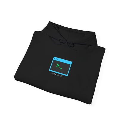 Cozy RTFM Terminal Command Hoodie - IT Pros, Network Admins, Programmer Gear, Developer Warmth, Fun Design