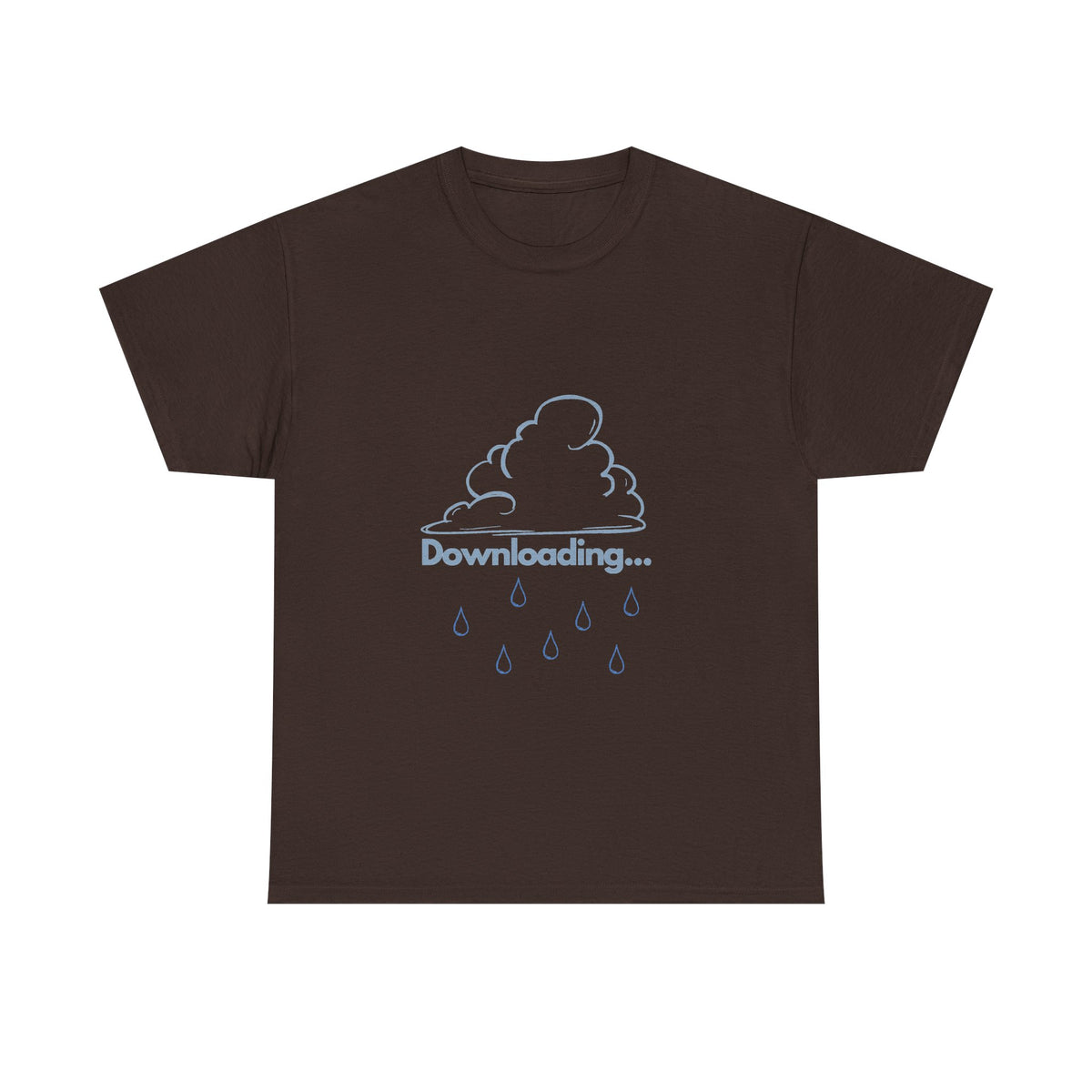 Downloading Cloud Raindrops — Tee