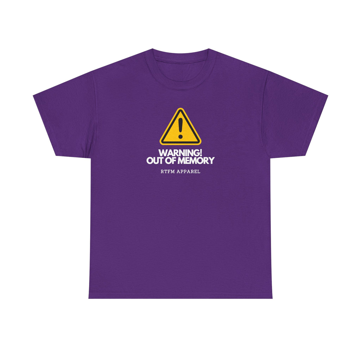 Warning! Out Of Memory — Tech Tee