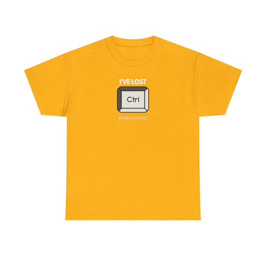 I've Lost Ctrl T-Shirt - Funny Tech, IT, Sysadmin, Geek Humor 2025