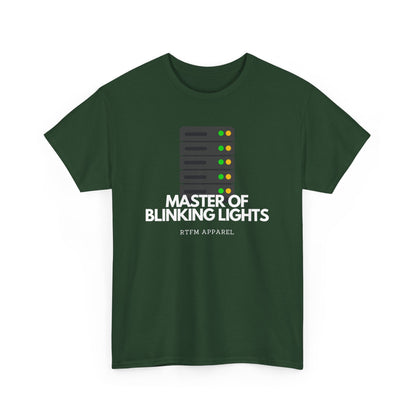 Master Of Blinking Lights - Sysadmin, IT, DevOps, Server Rack Funny