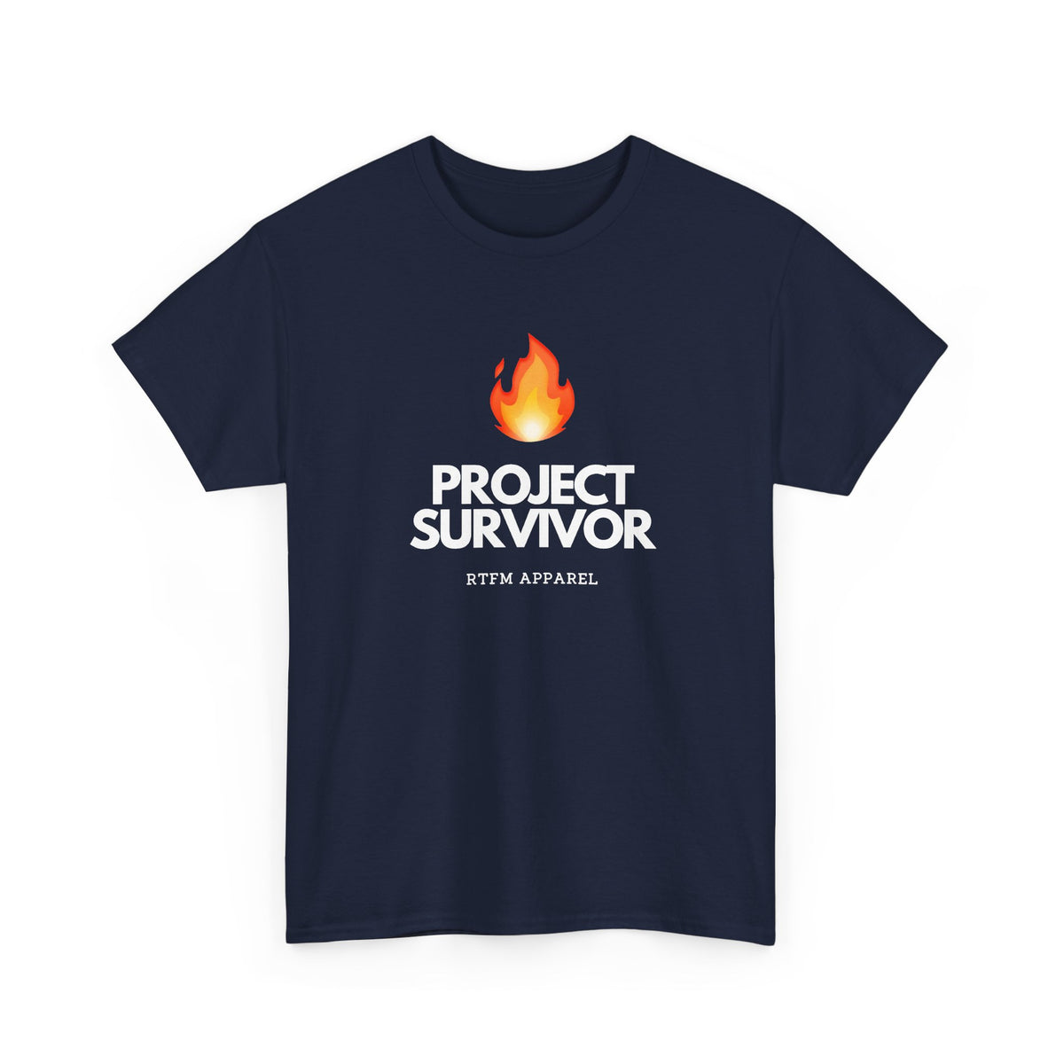 Project Survivor Flame — Tech Tee