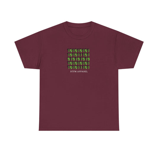 RTFM Binary Code Geek Humor T-Shirt - DevOps, Sysadmin, Tech Nerd, 2025 Design